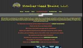 
							         Zombies Need Brains, LLC.								  
							    
