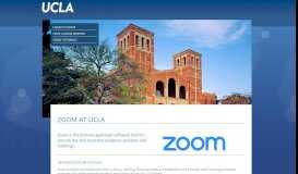 
							         Zoom at UCLA								  
							    