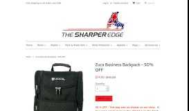 
							         Zuca Business Backpack | The Sharper Edge | Figure Skating Store, MA								  
							    