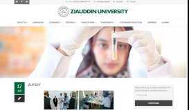 
							         ZUFEST - Ziauddin University								  
							    