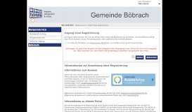 
							         Zugang ohne Registrierung - Bürgerservice-Portal								  
							    