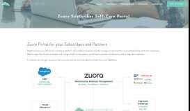 
							         Zuora Self-Service Portal — PeakCommerce: Ecommerce Software ...								  
							    