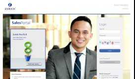 Zurich Insurance Indonesia - Sales Portal - Login          
