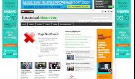 
							         Zurich reveals new adviser portal - Financial Observer								  
							    