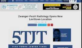 Zwanger-Pesiri Radiology Opens New Levittown Location - The 5 ...          