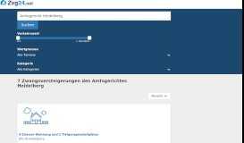 
							         Zwangsversteigerungen des Amtsgerichts Heidelberg - Zvg24.net								  
							    