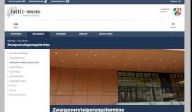 
							         Zwangsversteigerungen ZVG Termine - Amtsgericht Bochum								  
							    