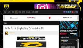 Zz'Rot Portal: Zerg Rushing Comes to the Rift - Articles - Dignitas          