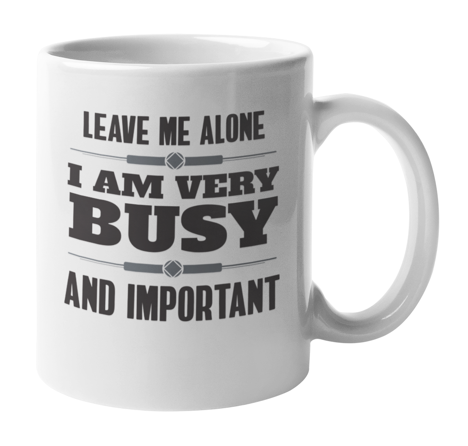 Busy Bee Office Work Desk Coffee & Tea Mug Cup