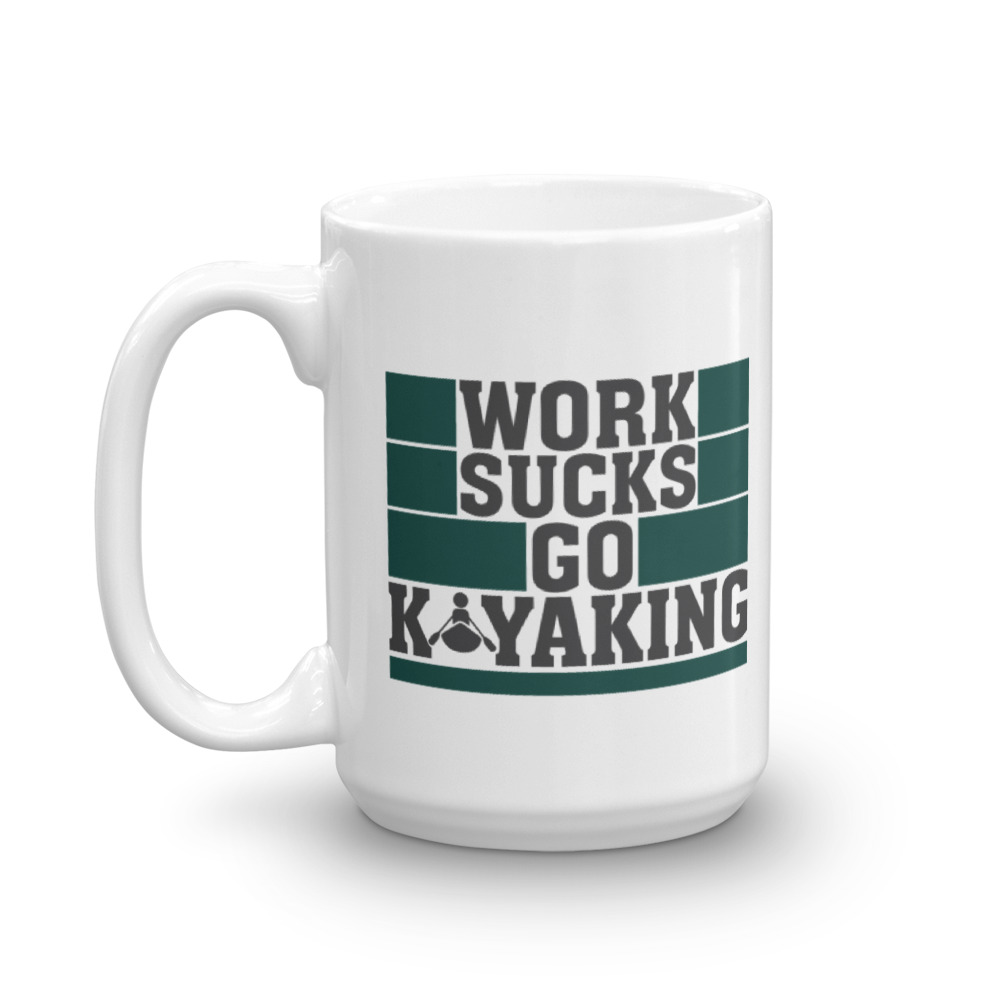 Kayaking Coffee & Tea Mug Cup for Kayak Owner