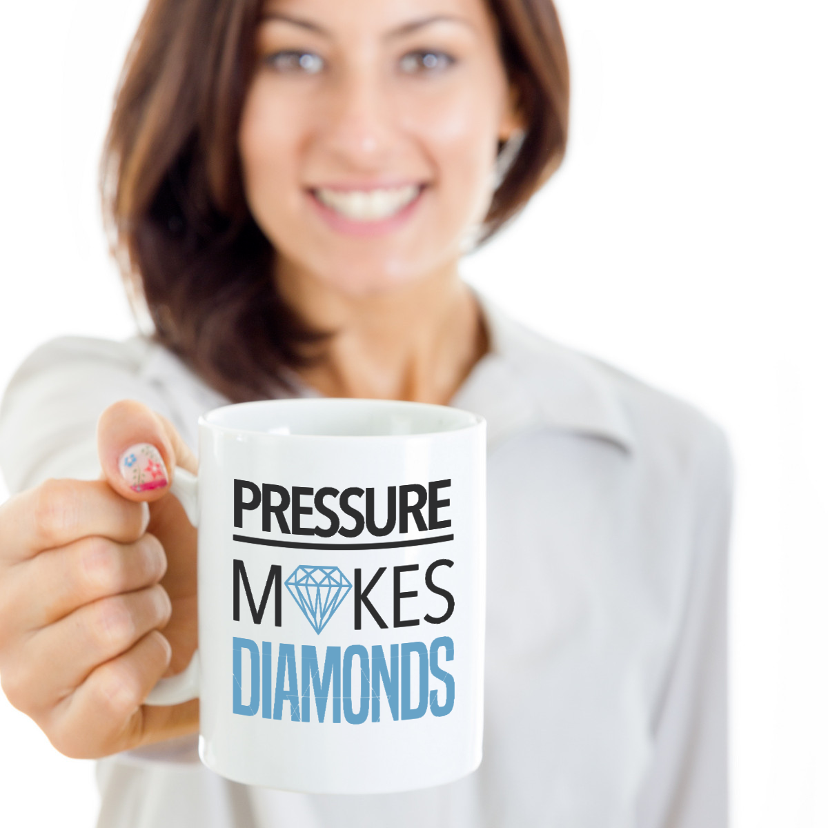 Pressure Makes Diamonds Coffee & Tea Gift Mug