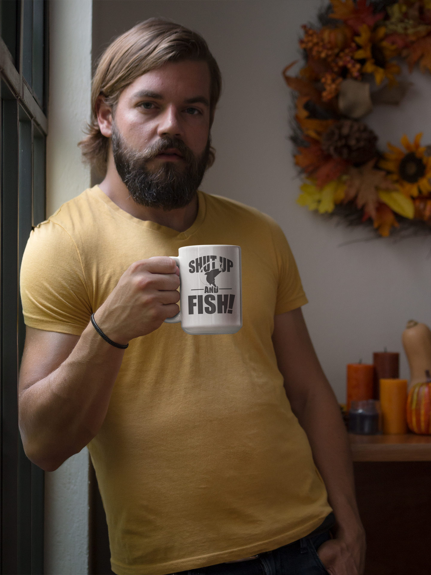 Shut Up and Fish Coffee & Tea Mug