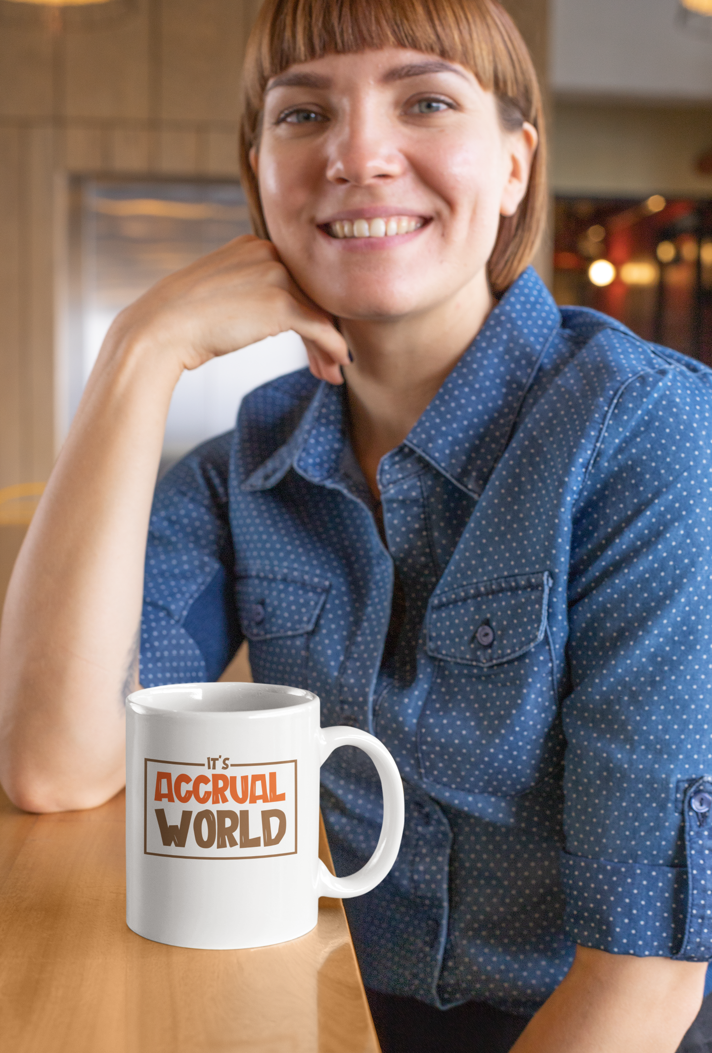 Accrual World. Accounting Coffee & Tea Gift Mug