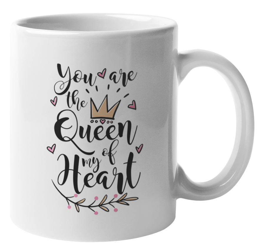 Queen of My Heart Coffee & Tea Mug