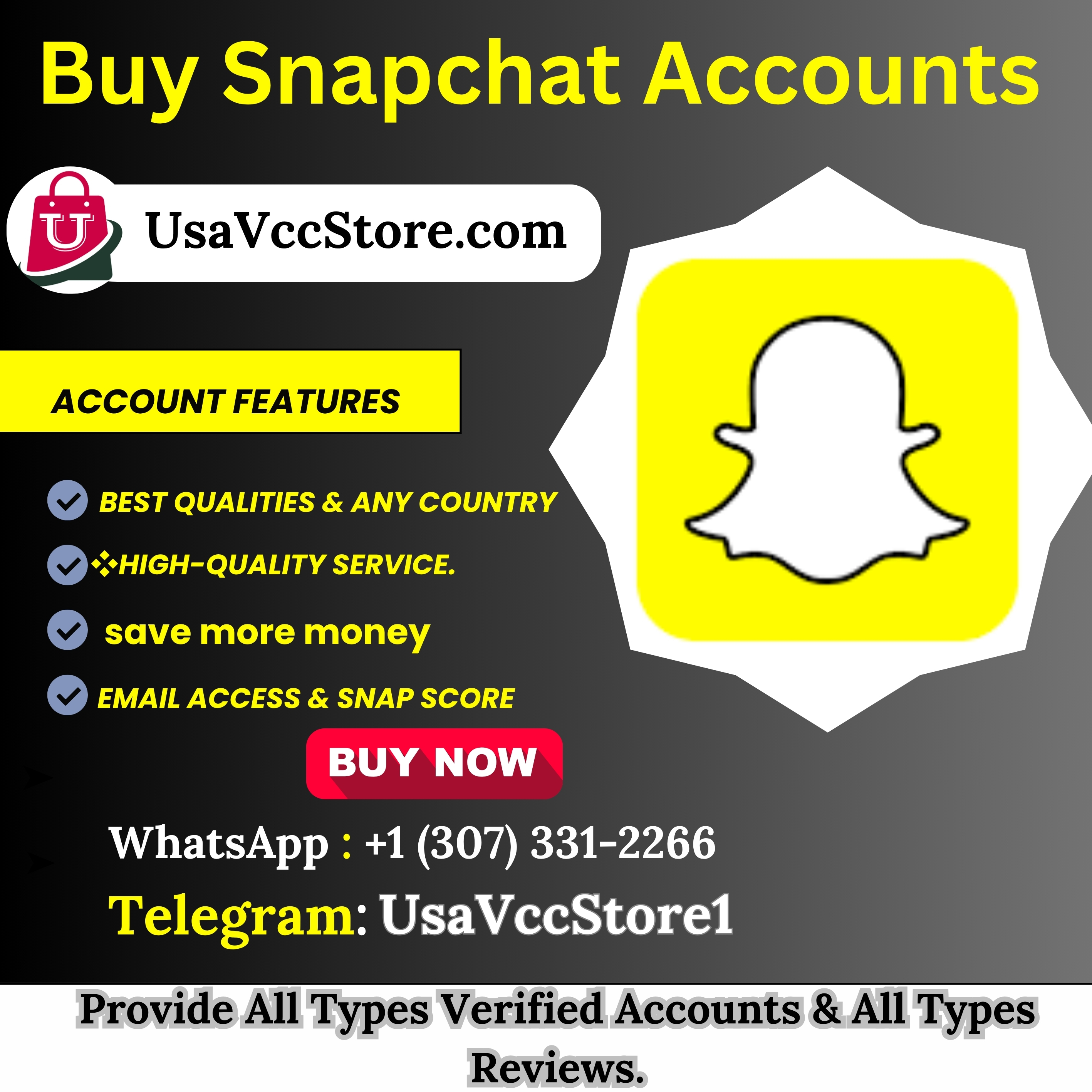 Buy Snapchat Accounts