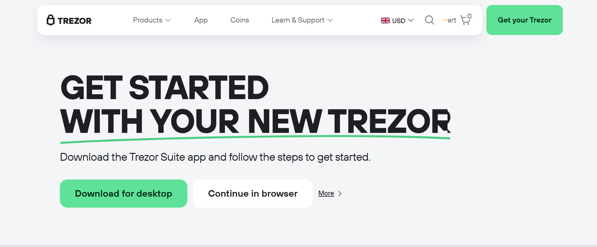 Trezor Wallet  Login