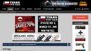 51% Sign | Texas Gun Talk - The Premier Texas Gun Forum