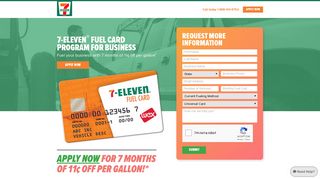 7-Eleven Fuel Card - Fleet Management Tool