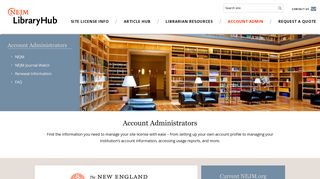 Account Administrators - NEJM Library Hub
