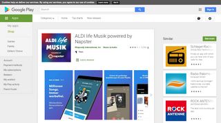 ALDI life Musik powered by Napster - Apps on Google Play