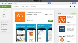 Amazon Prime Now - Apps on Google Play