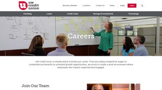 Careers | University of Wisconsin Credit Union | UWCU.org