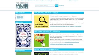 Catalogue Home - Capita Libraries