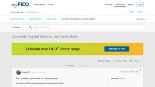 Comenity Capital Bank vs. Comenity Bank - Page 2 - myFICO® Forums ...