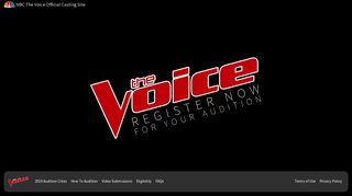 Create Your Artist Account | NBC The Voice - Official Casting ...