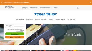 Credit Cards :: Texas Trust Credit Union