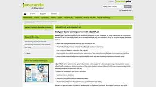 eBookPLUS and eGuidePLUS | Jacaranda Shop