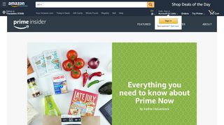 Everything you need to know about Prime Now - Amazon.com