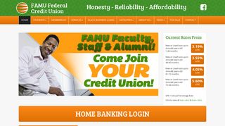 FAMU Federal Credit Union: Home