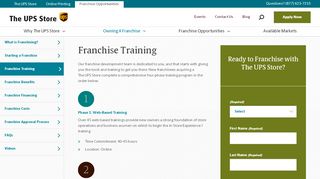 Franchise Training | The UPS Store