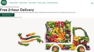 Grocery Delivery and Pickup | Whole Foods Market®