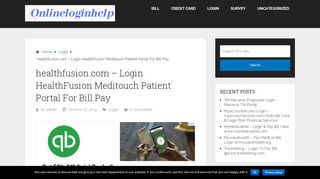 healthfusion.com - Login HealthFusion Meditouch Patient ...