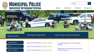 Home Page | MPERS Municipal Police Employees Retirement ...