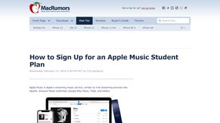 How to Sign Up for an Apple Music Student Plan - MacRumors