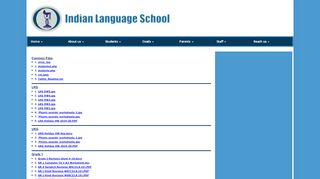 Indian language school logo picture