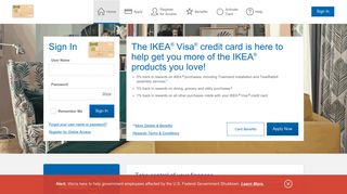 IKEA® Visa® credit card - Manage your account - Comenity