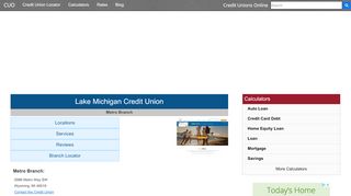 Lake Michigan Credit Union - Wyoming, MI at 5986 Metro Way ...