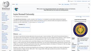 Leyte Normal University - Wikipedia