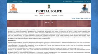 Ministry of Home Affairs | About - Digital Police