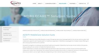MobileCare™ Solution Suite - Agnity