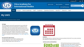 My UAIS - Utica Academy for International Studies