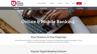 Online Banking - UW Credit Union