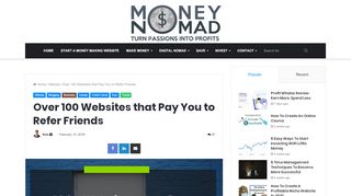 Over 100 Websites that Pay You to Refer Friends [2019 ...