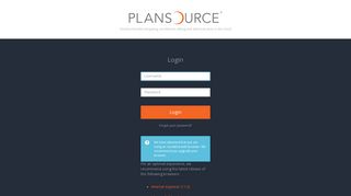 PlanSource Login