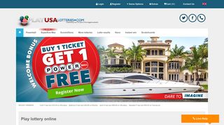 Play USA Lottery Online | Mega Millions | Powerball