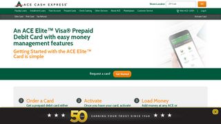 Prepaid Debit Card – ACE Elite Visa Prepaid Debit | ACE ...